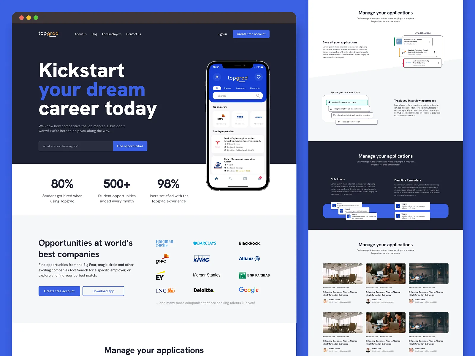 Topgrad - Kickstart your dream career today